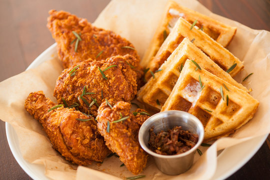 Chicken & Waffles 2 PC